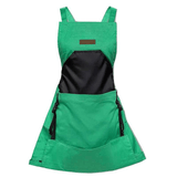 Darrahopens Tools > Other Tools > Hand Tools Oxford Cloth Multifunctional Gardening Apron, Thickened Durable Lightweight Large Pocket, Back Cross Straps Unisex(GREEN)