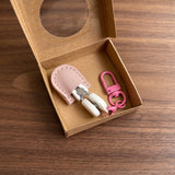 Darrahopens Tools > Other Tools > Hand Tools Pink Ultra-Portable Mini Precision Scissors Set - Compact 7cm Craft Snips with Safety Cap, Leather Sheath, and Keychain Hook for Travel and DIY