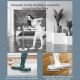 Darrahopens Tools > Other Tools > Hand Tools S5 Green  Cordless Electric Spin Mop with Spray Function USB Rechargeable Floor Cleaner - Dual Rotating Mop Heads, Wet and Dry Cleaning, Lightweight Home Cleaning Solution for Hard Floors