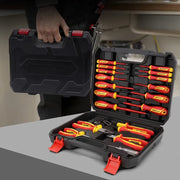 Darrahopens Tools > Other Tools > Hand Tools SEDY 18Pcs 1000V Insulated Electrician Tool Set Magnetic Screwdriver Pliers Kit In Australia - Darrahopens