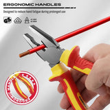Darrahopens Tools > Other Tools > Hand Tools SEDY 18Pcs 1000V Insulated Electrician Tool Set Magnetic Screwdriver Pliers Kit In Australia - Darrahopens