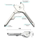 Darrahopens Tools > Other Tools > Hand Tools Utili-Key 6 in 1 Key Ring Chain Multi-tool Pocket Knife Screwdriver Swiss Tech