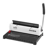 Darrahopens Tools > Other Tools > Hand Tools VEVOR Coil Spiral Binding Machine, Manual Book Maker 34-Holes Binding 120 Sheets, Punch Binder with Adjustable Side Margin, for Letter Size, A4, A5