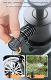 Darrahopens Tools > Other Tools > Hand Tools White 2L Handheld Car Wash Foam Sprayer Pump Action Pressure Cannon with 2 Nozzles for Auto Detailing and Garden Watering Heavy Duty 55 Degree Fan Spray