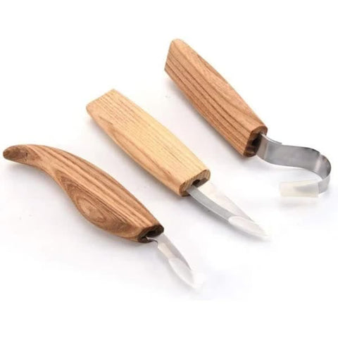 Darrahopens Tools > Other Tools > Hand Tools Wood Carving Tool Set - 3-in-1 Wood Carving Set - Includes Hook Chisel, Wood Carving Chisel, and Chopping Chisel