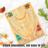 Darrahopens Tools > Other Tools > Hand Tools Wooden Beading Board DIY Bracelet Anklet String Design Bead Decoration Plate