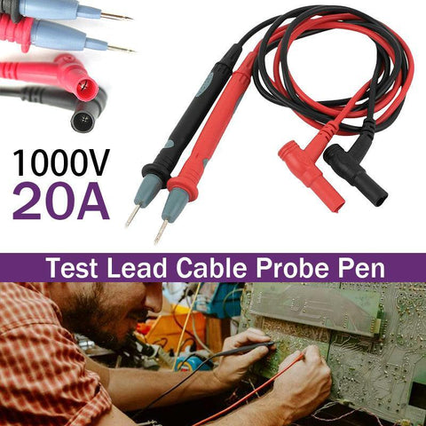 Darrahopens Tools > Other Tools > Power & Electrical Supplies 1000V 20A Digital Multimeter PVC Test Lead Probe Pen