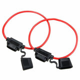 Darrahopens Tools > Other Tools > Power & Electrical Supplies 10Pcs 12V 40A Waterproof Standard Blade Inline Fuse Holder