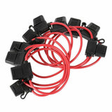 Darrahopens Tools > Other Tools > Power & Electrical Supplies 10Pcs 12V 40A Waterproof Standard Blade Inline Fuse Holder