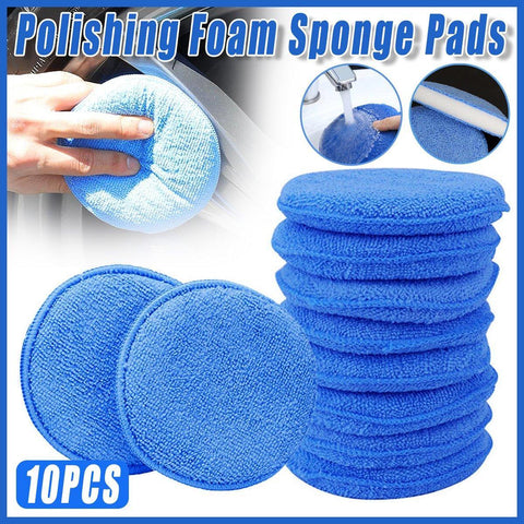 Darrahopens Tools > Other Tools > Power & Electrical Supplies 10pcs Car Waxing Sponge Polishing Pads Car Wash Sponges for Crystal Coating