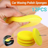 Darrahopens Tools > Other Tools > Power & Electrical Supplies 12X Lots Waxing Polish Foam Sponge Cars Vehicle Glass Cleanning Applicator Pads