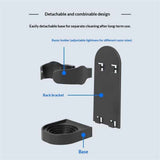 Darrahopens Tools > Other Tools > Power & Electrical Supplies 2 pack Electric Razor Holder Wall Mount, Razor Hanger, Electric Shaver Bathroom Holder, Mirror Toothbrush Holder Wall Mounted, ABS (Black)