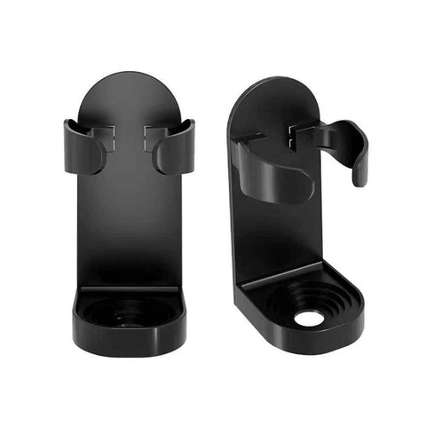 Darrahopens Tools > Other Tools > Power & Electrical Supplies 2 pack Electric Razor Holder Wall Mount, Razor Hanger, Electric Shaver Bathroom Holder, Mirror Toothbrush Holder Wall Mounted, ABS (Black)