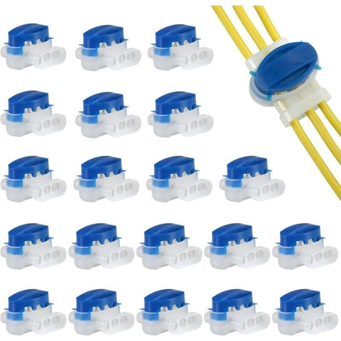 Darrahopens Tools > Other Tools > Power & Electrical Supplies 20 pcs Resin Filled Cable Connectors 3 Pole Terminal Blocks For RObotic Lawn Mowers
