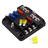 Darrahopens Tools > Other Tools > Power & Electrical Supplies 23PC 6 Way Blade Fuse Box Block Holder Indicator LED Light 12V/32V Car Marine