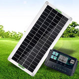 Darrahopens Tools > Other Tools > Power & Electrical Supplies 30W Usb Solar Panel Kit Battery Charger Controller Caravan Boat Outdoor Camping