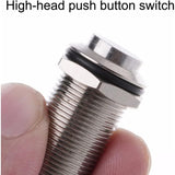 Darrahopens Tools > Other Tools > Power & Electrical Supplies 4 pcs 12Mm 3A 12V/24V/125V/250V Ac Self-Locking Waterproof Push Button Switch Nickel Plated Copper On Off Push Button