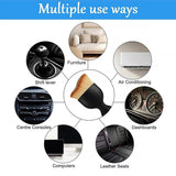 Darrahopens Tools > Other Tools > Power & Electrical Supplies 4pcs Car Interior Cleaning Tool Set Crevice Brush Dust Remover for Detailing