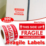 Darrahopens Tools > Other Tools > Power & Electrical Supplies 500pcs Fragile Stickers Careful Warning Labels for Packaging Protection