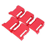Darrahopens Tools > Other Tools > Power & Electrical Supplies 5Pcs Battery Mount Holder Stand For Milwaukee M18 18V Tool Battery Accessories - Black