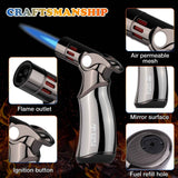 Darrahopens Tools > Other Tools > Power & Electrical Supplies butane torch lighter, refillable torch lighter, air-permeable mesh lighter, mirror finish lighter, professional soldering lighter, candle lighting torch, Australian market lighter, butane fuel lighter