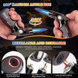 Darrahopens Tools > Other Tools > Power & Electrical Supplies butane torch lighter, refillable torch lighter, air-permeable mesh lighter, mirror finish lighter, professional soldering lighter, candle lighting torch, Australian market lighter, butane fuel lighter
