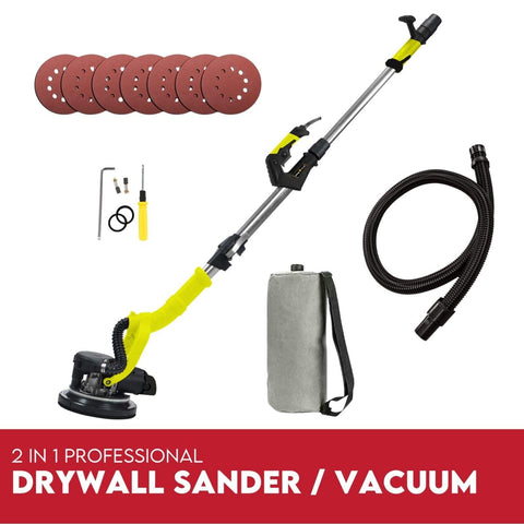 Darrahopens Tools > Other Tools > Power & Electrical Supplies Drywall Sander Hand-Held Electric Machine Plaster Wall Vacuum Plasterboard Power