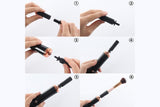 Darrahopens Tools > Other Tools > Power & Electrical Supplies Electric Makeup Brush Cleaner Dryer Electric Cosmetic Make Up Brushes Set Cleaning Tool-Black
