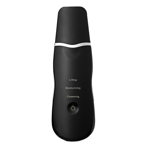Darrahopens Tools > Other Tools > Power & Electrical Supplies Ultrasonic Skin Scrubber Facial Spatula Blackhead Remover & Pore Cleaner with Ion EMS Lifting Mode Rechargeable Beauty Tool Black