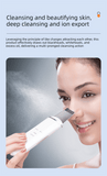 Darrahopens Tools > Other Tools > Power & Electrical Supplies Ultrasonic Skin Scrubber Facial Spatula Blackhead Remover & Pore Cleaner with Ion EMS Lifting Mode Rechargeable Beauty Tool Ivory White