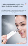Darrahopens Tools > Other Tools > Power & Electrical Supplies Ultrasonic Skin Scrubber Facial Spatula Blackhead Remover & Pore Cleaner with Ion EMS Lifting Mode Rechargeable Beauty Tool Pink