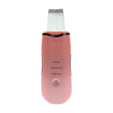 Darrahopens Tools > Other Tools > Power & Electrical Supplies Ultrasonic Skin Scrubber Facial Spatula Blackhead Remover & Pore Cleaner with Ion EMS Lifting Mode Rechargeable Beauty Tool Pink