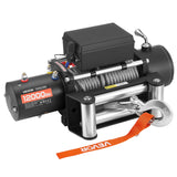 Darrahopens Tools > Other Tools > Power & Electrical Supplies VEVOR Electric Winch, 5400 kg Load Capacity, 12V DC Truck Winch with Φ9.1 mm x 24 m Steel Rope, Wireless & Wired Remote Control, IP55 Waterproof for Towing SUV Jeep Trailer Boat Off-Road Vehicle