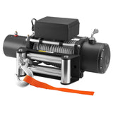 Darrahopens Tools > Other Tools > Power & Electrical Supplies VEVOR Electric Winch, 5400 kg Load Capacity, 12V DC Truck Winch with Φ9.1 mm x 24 m Steel Rope, Wireless & Wired Remote Control, IP55 Waterproof for Towing SUV Jeep Trailer Boat Off-Road Vehicle