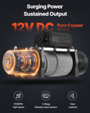 Darrahopens Tools > Other Tools > Power & Electrical Supplies VEVOR Electric Winch, 5400 kg Load Capacity, 12V DC Truck Winch with Φ9.1 mm x 24 m Steel Rope, Wireless & Wired Remote Control, IP55 Waterproof for Towing SUV Jeep Trailer Boat Off-Road Vehicle