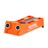 Darrahopens Tools > Other Tools > Power & Electrical Supplies VEVOR Pocket Hole Jig, 56 Pcs Mini Jig Pocket Hole System with C-clamp, Step Drill, Wrench, Drill Stop Ring, Square Drive Bit, and Screws, for DIY Carpentry Projects