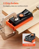 Darrahopens Tools > Other Tools > Power & Electrical Supplies VEVOR Pocket Hole Jig Kit, 12.7 to 38.1 mm Adjustable, Mini Jig Pocket Hole System with Step Drill, Hex Wrench, Drill Stop Ring, Square Drive Bit, and Screws, Reinforced Nylon Frame, for Woodworking