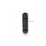 Darrahopens Tools > Other Tools > Power & Electrical Supplies Whpps 10 pcs Ip68 Waterproof Straight Connector Junction Box Electrical Wire Cable 3 Pin Outdoor Connector Plug Socket