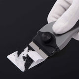 Darrahopens Tools > Other Tools > Putty Knives, Scrapers & Chisels 2 pcs Ceramic Hob Scraper With 10 Plastic Scrapers + 10 Metal Blades, Ceramic Hob Scraper For Removing Labels, Black