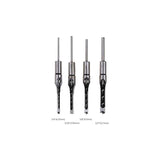 Darrahopens Tools > Other Tools > Putty Knives, Scrapers & Chisels 4 pcs Chisel Set Square Hole Drill Bits, Steel Hollow Chisel Woodworking Tools Set (1/4-1/2-5/16-3/8 Inch)