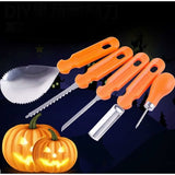 Darrahopens Tools > Other Tools > Putty Knives, Scrapers & Chisels 5 pcs Halloween Pumpkin Carving Tools Set Premium Quality Reusable Heavy Duty Stainless Steel Pumpkin Carving Tools For