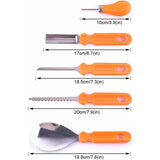 Darrahopens Tools > Other Tools > Putty Knives, Scrapers & Chisels 5 pcs Halloween Pumpkin Carving Tools Set Premium Quality Reusable Heavy Duty Stainless Steel Pumpkin Carving Tools For