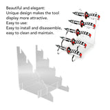 Darrahopens Tools > Other Tools > Putty Knives, Scrapers & Chisels Acrylic Knife Bayonet Stand Compact Transparent Multifunctional Detachable Knife Holder for Small Tools In Australia - Darrahopens