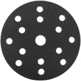 10 Pack Soft Sanding Pad, 15 Hole Soft Sponge Interface Pad, Diameter 150 mm