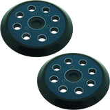 Darrahopens Tools > Other Tools > Sanding Accessories 2-pack 125 mm 8-hole sanding discs for random orbital sander, compatible with Makita M9204 BO5030 BO5031 DBO180Z BO8041 DBO180RMJ BO5041 BO5010 BO50111 BO5012.