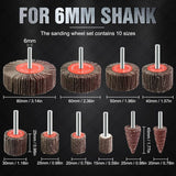 Darrahopens Tools > Other Tools > Sanding Accessories 20 pcs Abrasive Wheel 80 Grit Flap Disc For Brush Sanding Drill Accessories Polishing Wood Metal