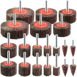 Darrahopens Tools > Other Tools > Sanding Accessories 20 pcs Abrasive Wheel 80 Grit Flap Disc For Brush Sanding Drill Accessories Polishing Wood Metal