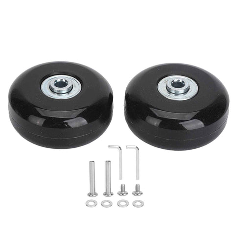 Darrahopens Tools > Other Tools > Sanding Accessories 2Pcs Luggage Suitcase Replacement Wheels Universal Rubber Swivel Caster Wheels Bearings Repair Kits with Installation Tool 56x24mm / 2.2x0.9in In Australia - Darrahopens
