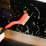 Darrahopens Tools > Other Tools > Sanding Accessories 3 pcs Wire Brushes Stainless Steel Brass Carbon Nylon Scrub Brushes For Cleaning Welding Slag Stripping Rust Dust