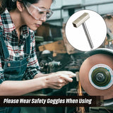 Darrahopens Tools > Other Tools > Sanding Accessories 3pcs Diamond Grinding Wheel Sharpeners, Bench Grinding Wheel Sharpener Tool for Sharpening Deburring Wheels, Silver